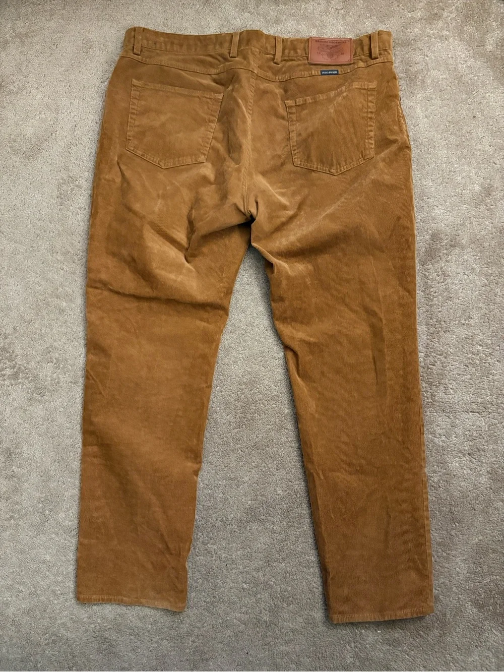Brooks Brothers Regular Brown Corduroy Pants Men’s Size 40x30